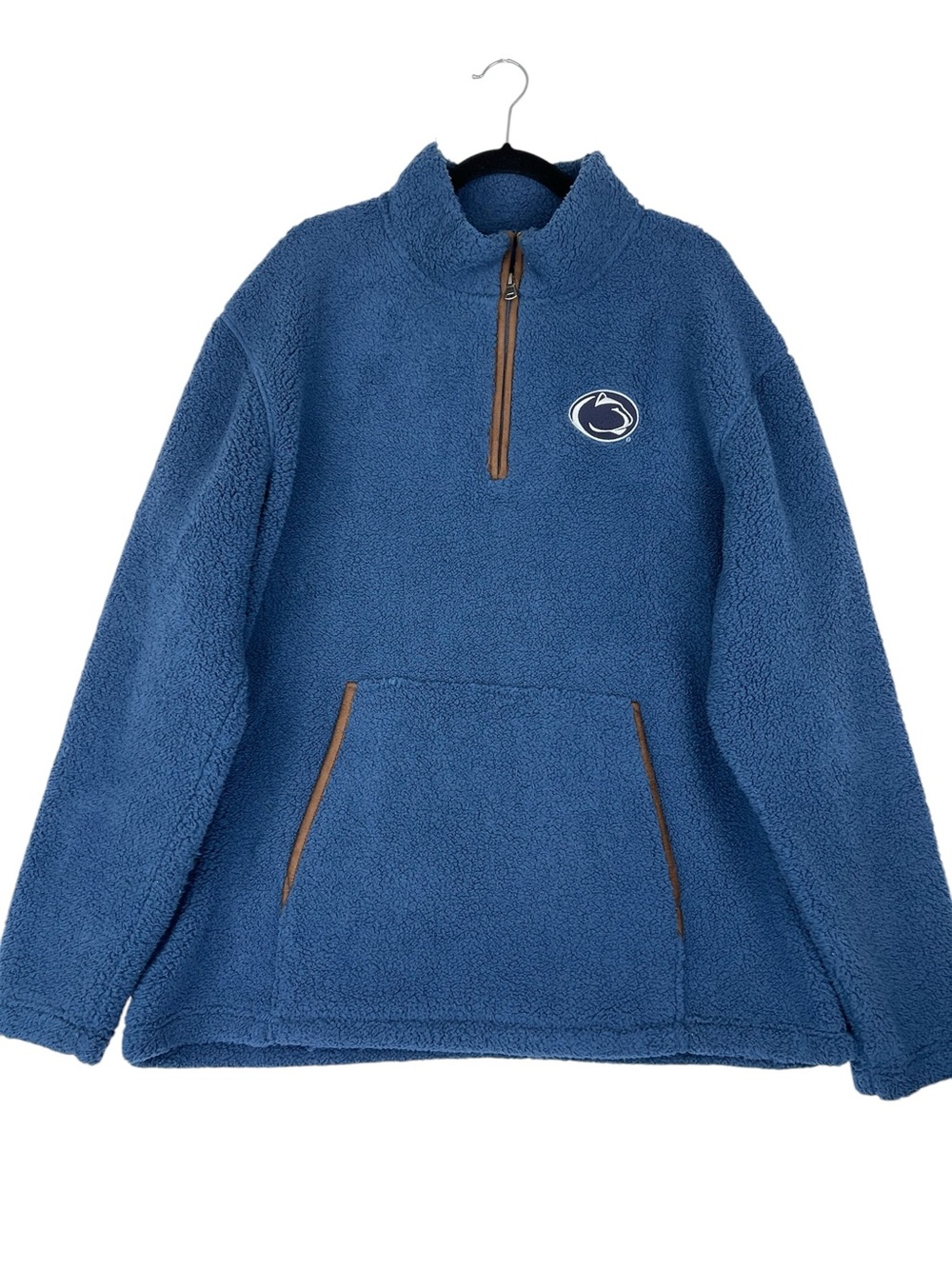 Boxercraft Men's Penn State Everest Fleece Pullover Sz XL Blue Collegiate
